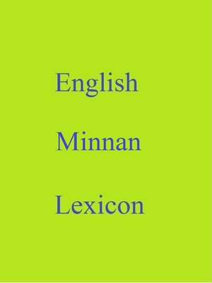 cover image of English Minnan Lexicon